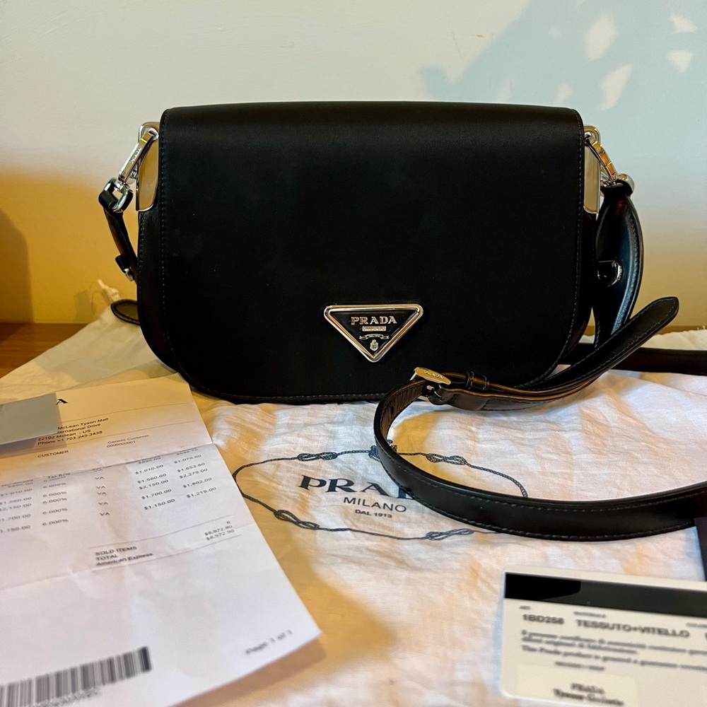 Prada Flap Crossbody Bag